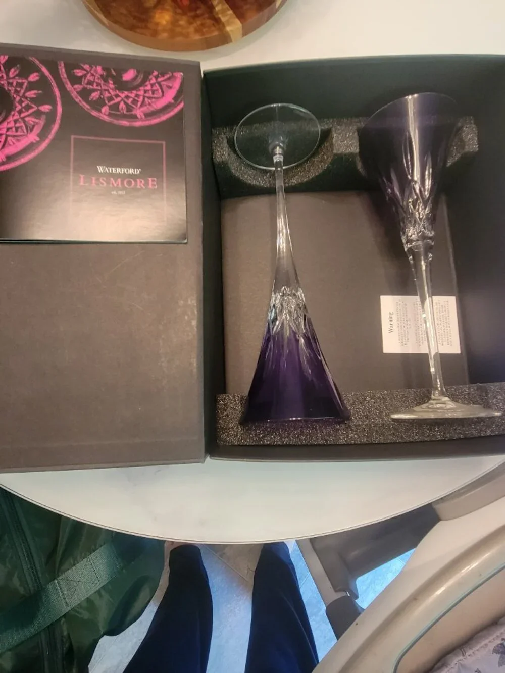 Waterford CrystalCollection: Lismore PopsColor: Amethyst / PurpleItem: Toasting